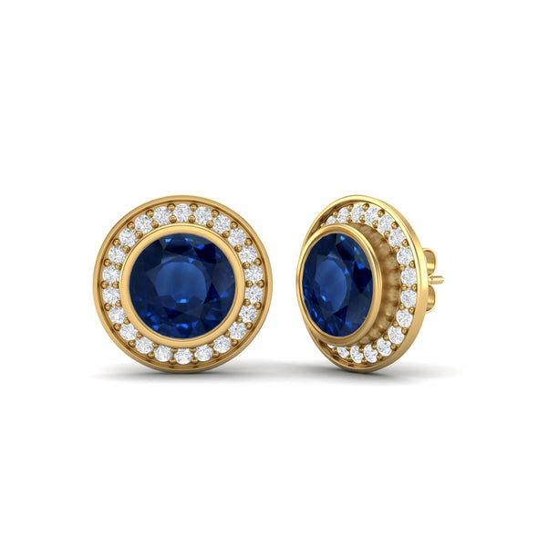 gold earrings