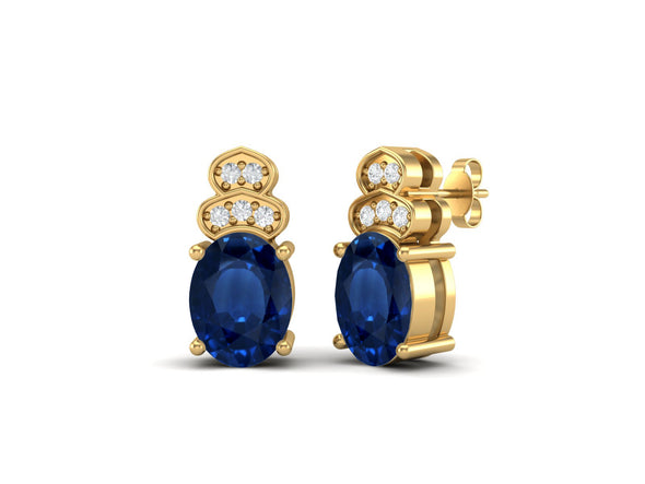 gold earrings