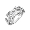 moissanite diamond ring