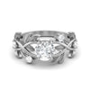 moissanite diamond ring
