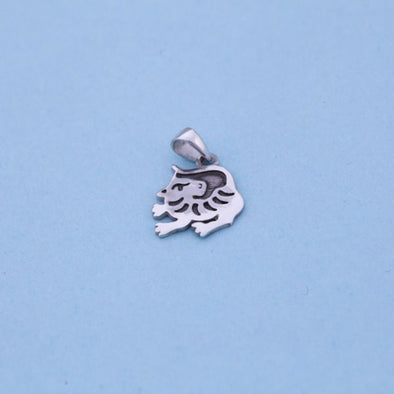Tiger Chinese Zodiac Sterling Silver Pendant